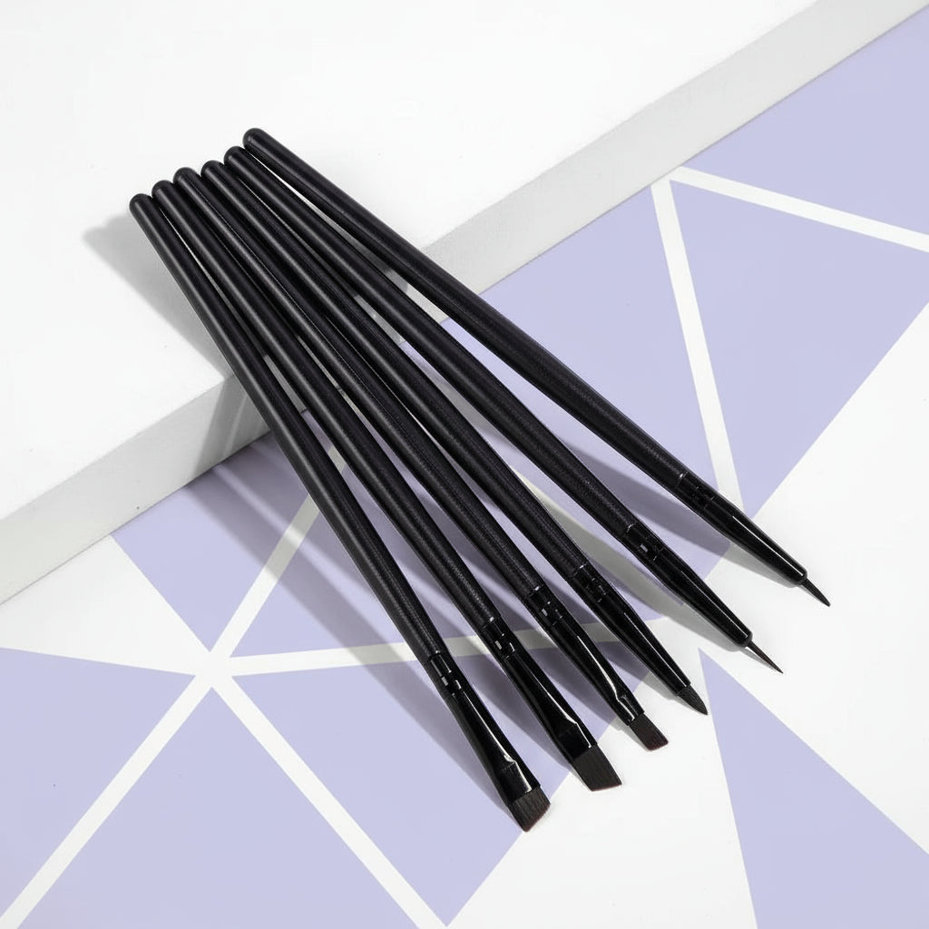 6 Piece/Set Eye Makeup Brushes Kit Professional Makeup Eyeshadow Eyeliner Brush Kit for Women Cosmetic Beauty Tools