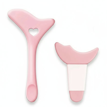 Wholesale Multi-Functional Eyeliner Stencil Wing Tips Silicone Eyeliner Aid Drawing Lipstick Wearing Aid Reusable Makeup Tools